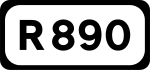 R890 road shield}}