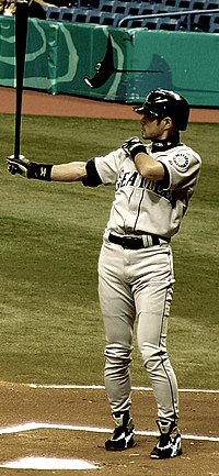 Ichiro Suzuki was one of baseball's best contact hitters, consistently among the AL's leaders in at bats per strikeout. Ichiro3.jpg