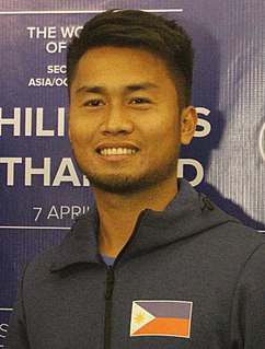 Jeson Patrombon Filipino tennis player