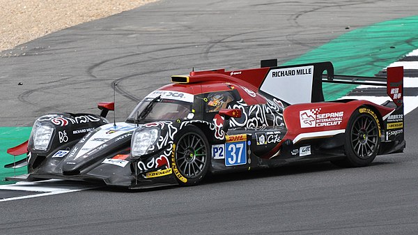 Jeffri driving in the 2018 6 Hours of Silverstone.