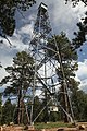 English: Forrest Service fire watch tower in Jakob Lake, Arizona