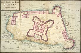 Mapa de 1755.