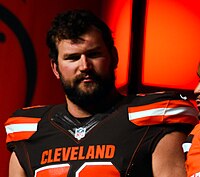 Joe Thomas Cleveland Brown's New Uniform Unveiling (16968332879) .jpg