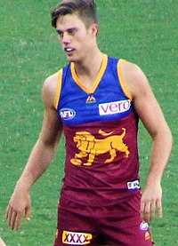 Josh Schache Lions vs Port Adelaide, aprilo 2017.jpg