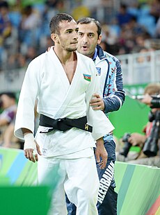 Orkhan Safarov at the 2016 Olympics