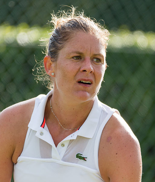 Julie Coin at the 2015 Wimbledonqualifying tournament