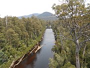 Junction of Huon and Picton Rivers near Picton River Conservation Area