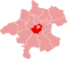 Location of the Wels-Land district in Upper Austria