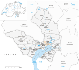 Minusio – Mappa