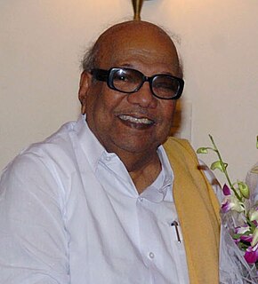 M. Karunanidhi Indian politician, former Chief Minister of Tamil Nadu