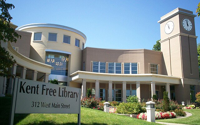 Kent Free Library in Kent