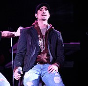 This is the Backstreet Boys' first album with Kevin Richardson back in the group since their 2005 album Never Gone. Kevin singing.jpg