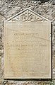 English: Gravestone of Gregor and Barbara Koschat Deutsch: Grabstein des Gregor und der Barbara Koschat