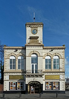 Knottingley Town Hall Municipal Building in England