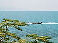 Longtail fishing boat, used as boat taxi (Koh Phangan, Surat Thani, Thailand)