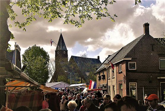 Koninginnedag, 30 of april, some years ago in Holland