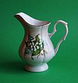 * Nomination Korosten porcelain jug -- George Chernilevsky 19:14, 3 June 2017 (UTC) * Promotion  Weak support The patterns are in focus, although for a studio type shot the sharpness could be better.--Peulle 12:20, 11 June 2017 (UTC)