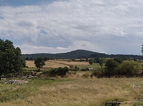 La Durande depuis le hameau de Combret.