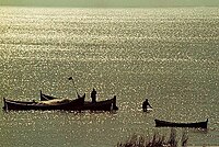 Fishermen at Lagoon Mirim