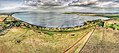 Lake Colac - Aerial perspective of Meredith Park campground.jpg