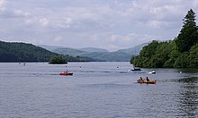 Lake Windermere, which Great Tower is located near to. Lake Windermere MMB A7 Bowness-on-Windermere.jpg