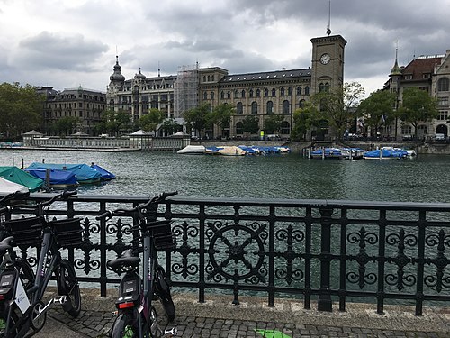 Lake in Zurich