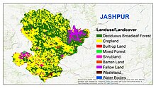 Landuse landcover map of jasphur district Landuse landcover map of jasphur district.jpg