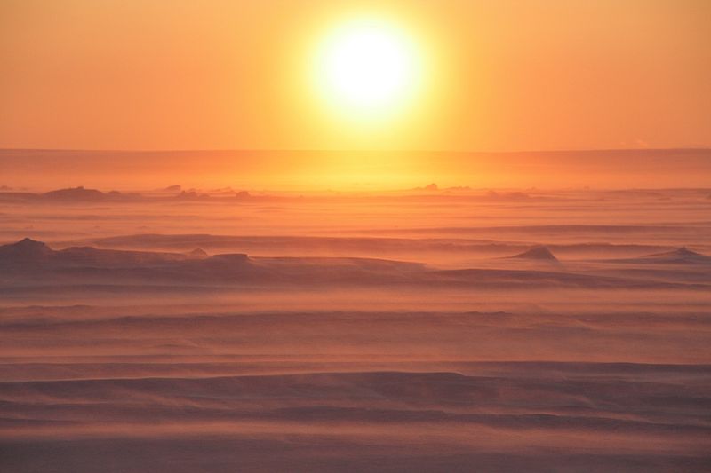 File:Laptev sea sunset.JPG