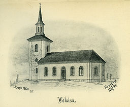 Lekåsa kyrka 1893