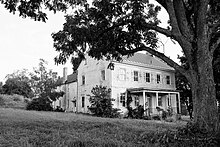 Homestead in Linville in which Thomas Lincoln, father of President Abraham Lincoln, was born in 1778. Lincoln Homestead 03 2014-09-13.jpg