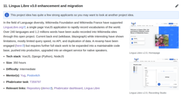 LinguaLibre Google Summer of Code 2024's application.
