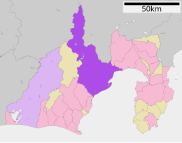 Shizuoka - Carte