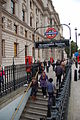 * Nomination Entrance to Westminster tube station, London, UK --Ralf Roletschek 16:07, 26 June 2012 (UTC) * Decline chromatic abberration at the overexposed sky --AzaToth 00:24, 3 July 2012 (UTC)