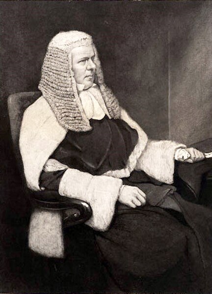 Sir Colin Blackburn, the first law lord appointed under the Appellate Jurisdiction Act 1876.