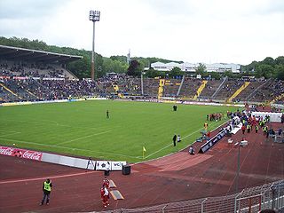Ludwigsparkstadion Sports ground in Saarbrücken, Saarland, Germany