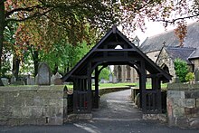 Lych-gate at Boulton St Mary's Church Lych-gate At Boulton St Mary's Church 1.JPG