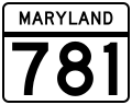 File:MD Route 781.svg