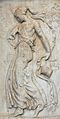 Maenad dancing, detail from a base. Marble, modified copy of a Greek original of the late 5th century BC.