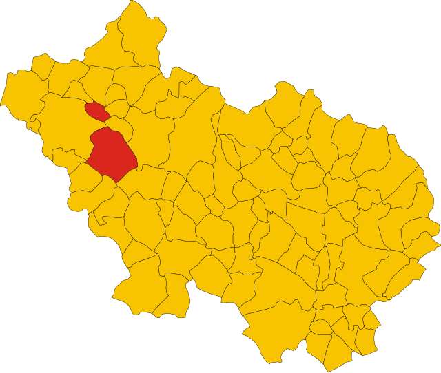 Ferentino - Localizazion