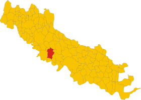 Map of comune of Grumello Cremonese ed Uniti (province of Cremona, region Lombardy, Italy).svg