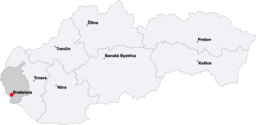 ब्राटिस्लाभा location map