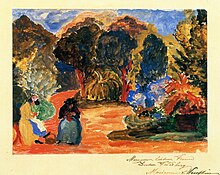 Marianne von Werefkin - Two Women in a Park.jpg