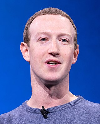 <span class="mw-page-title-main">Mark Zuckerberg</span> American businessman and philanthropist (born 1984)