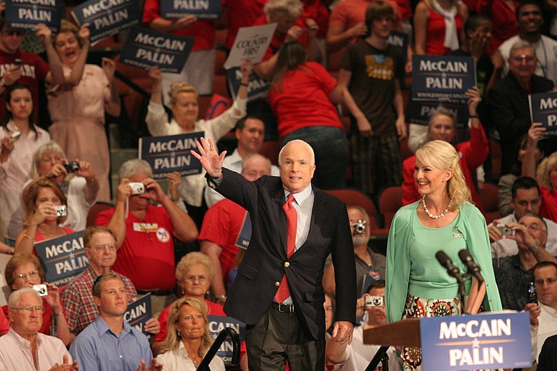 File:McCains campaigning September 15, 2008.jpg