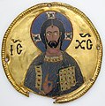 Medaljon Isusa Krista, okvir ikone, emajl iz 11. vijeka