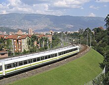 Die Linie B im Sektor San Javier der Metro Medellín