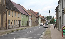 Marktstraße in Meyenburg