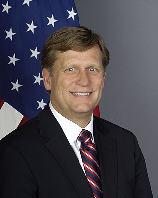 <span class="mw-page-title-main">Michael McFaul</span> American political scientist, author, and diplomat
