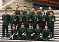 Groupe de militaires à Shanghai