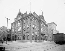 Mobile Cotton Exchange and Chamber of Commerce building, completed in 1886 Mobile Cotton Exchange.jpg